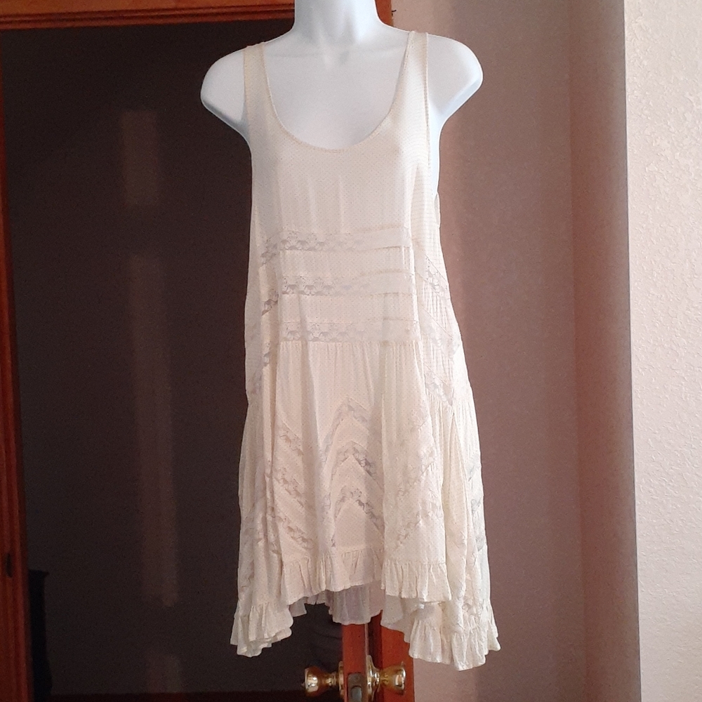 Free People trapeze slip dress sz M